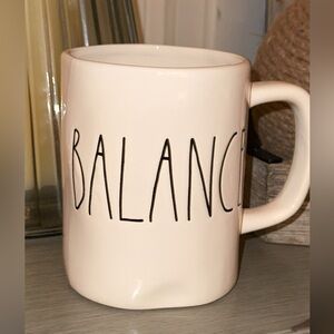 Rae Dunn RD Coffee/Tea Ceramic ‘Balance' Mug/Cup